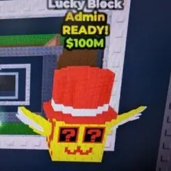 Admin - Lucky Block (Admin персонаж) — Roblox, лот №220074