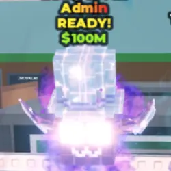 Admin Lucky Block - Crystal (Admin персонаж) — Roblox, лот №220076