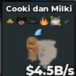 AG1# Cooki and Milki Reinder Traits 4.5B s (Секретный персо… — Roblox, лот №220095