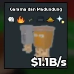 AG36# Garama and Madundung 1.1B s Clean traits (Секретный п… — Roblox, лот №220110