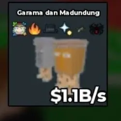 AG44# Garama and Madundung 1.1B s Clean traits (Секретный п… — Roblox, лот №220114