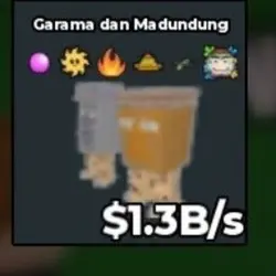 AG47# Garama and Madundung 1.3B s (Секретный персонаж) — Roblox, лот №220116