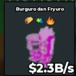 AG53# Candy Burguro and Fryuro 2.3B s (Секретный персонаж) — Roblox, лот №220119