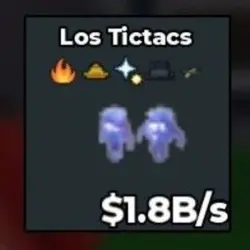 AG58# Crystal Los Tictacs 1.8B s 5 Traits (Секретный персон… — Roblox, лот №220122