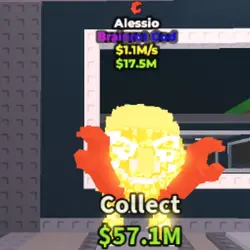 Alessio Divine 1.1M s - God Divino (Brainrot God персонаж) — Roblox, лот №220088