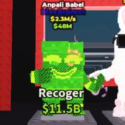 Anpali Babel Radioactive (Секретный персонаж) — Roblox, лот №220198