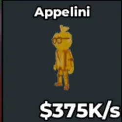 Appelini 375K s Gold V261 (Brainrot God персонаж) — Roblox, лот №220247