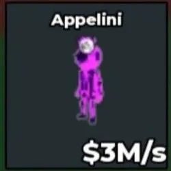 Appelini Galaxy 3M s (Brainrot God персонаж) — Roblox, лот №220259