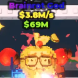 Appelini Gold 3.8 M s (Brainrot God персонаж) — Roblox, лот №220182