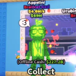 Appelini radioactivo (Brainrot God персонаж) — Roblox, лот №220186