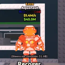 Aquanaut LAVA Especial Very (Brainrot God персонаж) — Roblox, лот №220232