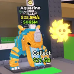AQUARINO 25,5MS (Секретный персонаж) — Roblox, лот №220265
