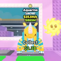 Aquarino 25.5 M s (SUN TRAIT) (Секретный персонаж) — Roblox, лот №220266
