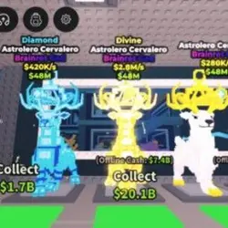 Astrolero Cervalero (DIVINE) [unobtainable] (Brainrot God п… — Roblox, лот №220306