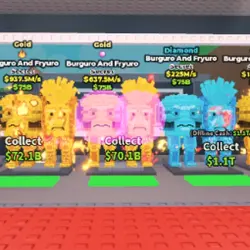 available 1x random Burguro and Fryuro 150 - 900M s (Секрет… — Roblox, лот №220312