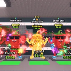 available 1x random Chillin Chili (Секретный персонаж) — Roblox, лот №220315