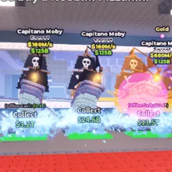 available 22x Capitano Moby 160M s (Секретный персонаж) — Roblox, лот №220321