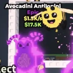 Avocadini Antilopini GALAXY with bee mutation (Эпический пе… — Roblox, лот №220340