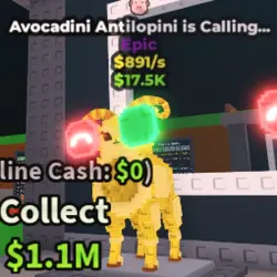 Avocadini Antilopini with John Pork Trait (Эпический персон… — Roblox, лот №220341
