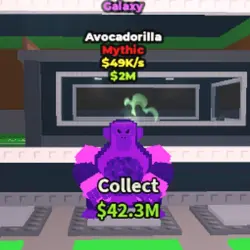 Avocadorilla 49 K s Galaxy ! Secret PE (Мифический персонаж) — Roblox, лот №220358