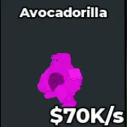AVOCADORILLA 70 M s RAINBOW (Мифический персонаж) — Roblox, лот №220360
