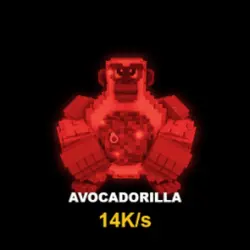 Avocadorilla Bloodrot 14K s Exclusive 1 of 512 - Ultra Rare… — Roblox, лот №220362