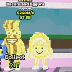 Bacuru and Egguru 240M S Entrega inmediata (Секретный персо… — Roblox, лот №220385