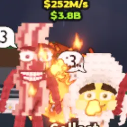 Bacuru and Egguru 252M s VERY #INVT2 MT (Секретный персонаж) — Roblox, лот №220391