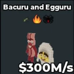 bacuru and egguru 300M s (Секретный персонаж) — Roblox, лот №220394