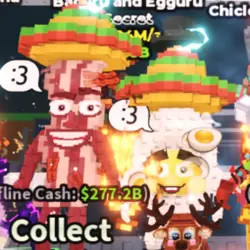 Bacuru and Egguru 504M s (Секретный персонаж) — Roblox, лот №220405