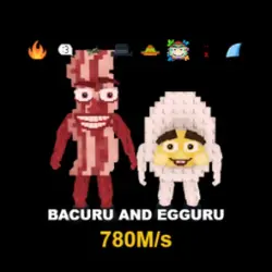 Bacuru and Egguru 780M s Exclusive - Ultra Rare (Секретный … — Roblox, лот №220410