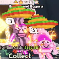 Bacuru and Egguru Candy $612M S (Секретный персонаж) — Roblox, лот №220412