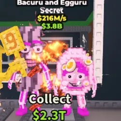 Bacuru and Egguru Candy 216M s (K01) (Секретный персонаж) — Roblox, лот №220413
