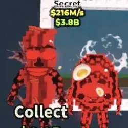 Bacuru and Egguru CURSED 216M s (Секретный персонаж) — Roblox, лот №220415