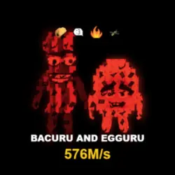 Bacuru and Egguru Cursed 576M s Exclusive - Ultra Rare (Сек… — Roblox, лот №220418