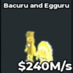 Bacuru and Egguru Divine (Секретный персонаж) — Roblox, лот №220423