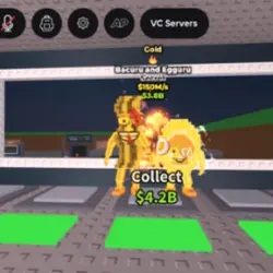 Bacuru and Egguru Fire Trait 150M (Секретный персонаж) — Roblox, лот №220432