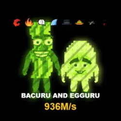 Bacuru and Egguru Radioactive 936M s Exclusive - Ultra Rare… — Roblox, лот №220445