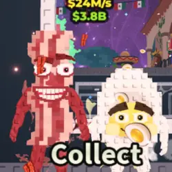 Bacuru and Egguru Rare 24M S Secret (Секретный персонаж) — Roblox, лот №220447