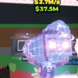 Ballerina peppermetina CRYSTAL (Brainrot God персонаж) — Roblox, лот №220471