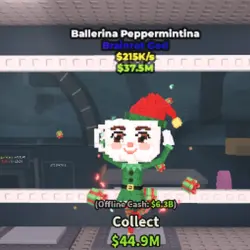 Ballerina Peppermintina 215K s (Brainrot God персонаж) — Roblox, лот №220462