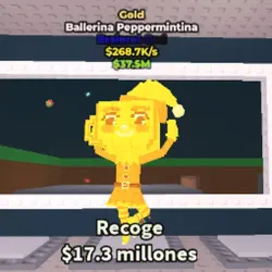 Ballerina Peppermintina Gold 268.7K s - God. [ Event Christ… — Roblox, лот №220472