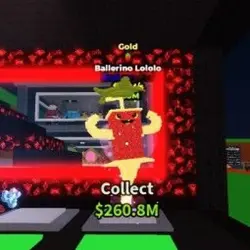 Ballerino Lololo Gold Strawberry 1.8Mill! 1 Trait OG - "Str… — Roblox, лот №220496