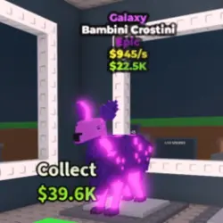 Bambini Crostini Galaxy Very RARE (Эпический персонаж) — Roblox, лот №220525