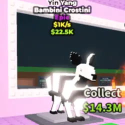 Bambini Crostini Yin - Yang Very RARE (Эпический персонаж) — Roblox, лот №220529