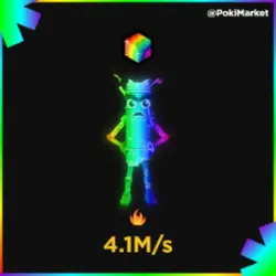 Bambu Bambu Sahur - Rainbow - 4.1M s (Brainrot God персонаж) — Roblox, лот №220541