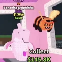 Bananita Dolphinita CANDY with an orange bee (Эпический пер… — Roblox, лот №220572