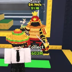Base Syrup Samurai! Bee event (Секретный персонаж) — Roblox, лот №220662