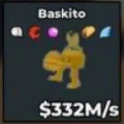 Baskito 332 (Секретный персонаж) — Roblox, лот №220684