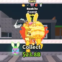 BASKITO 348 M s GOLD (Секретный персонаж) — Roblox, лот №220685